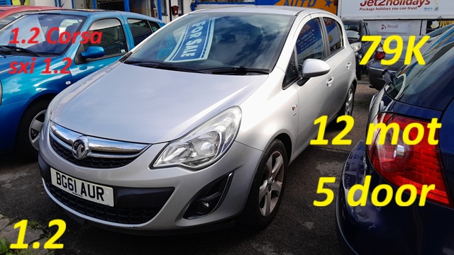 Vauxhall-CORSA 1.2 SXi 5dr [AC]-79k ,alloys,AC  etc